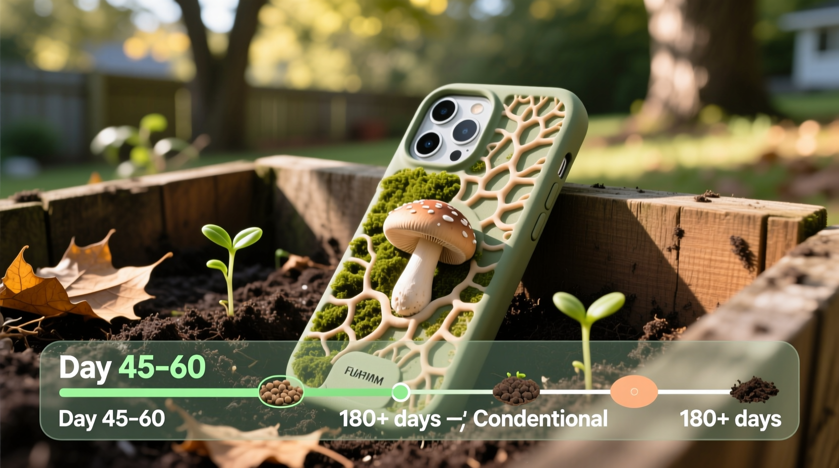 mycelium vs compostable phone cases