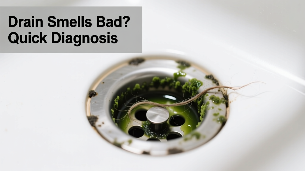 Drain Smells Bad: Quick Diagnosis for Kitchen & Bathroom