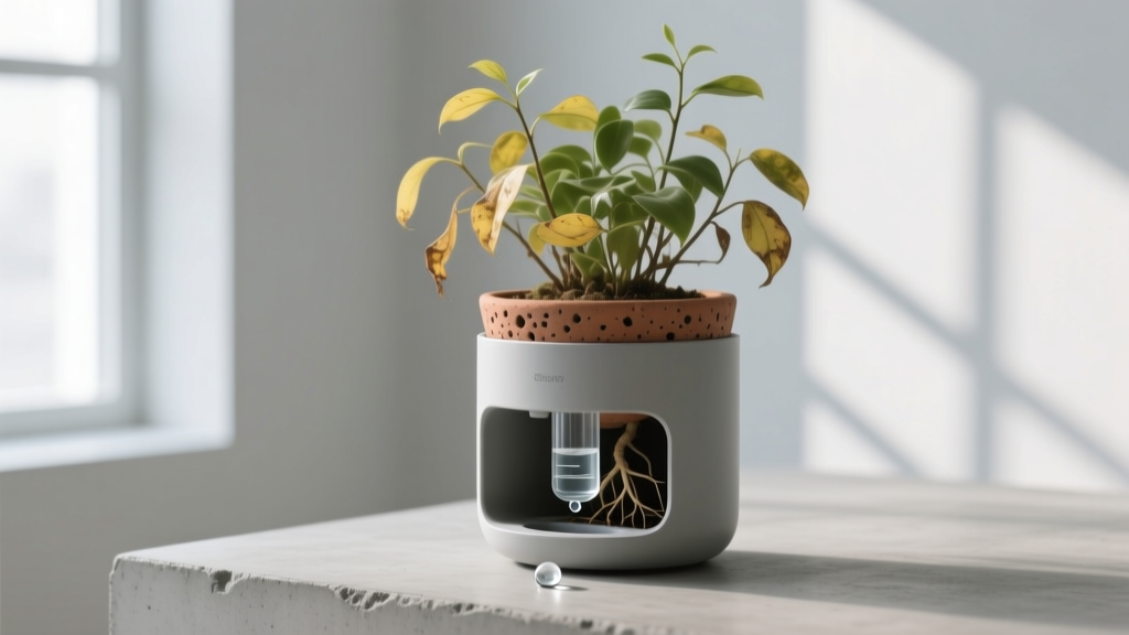 Self-Watering Pots for Non-Growing Indoor Plants