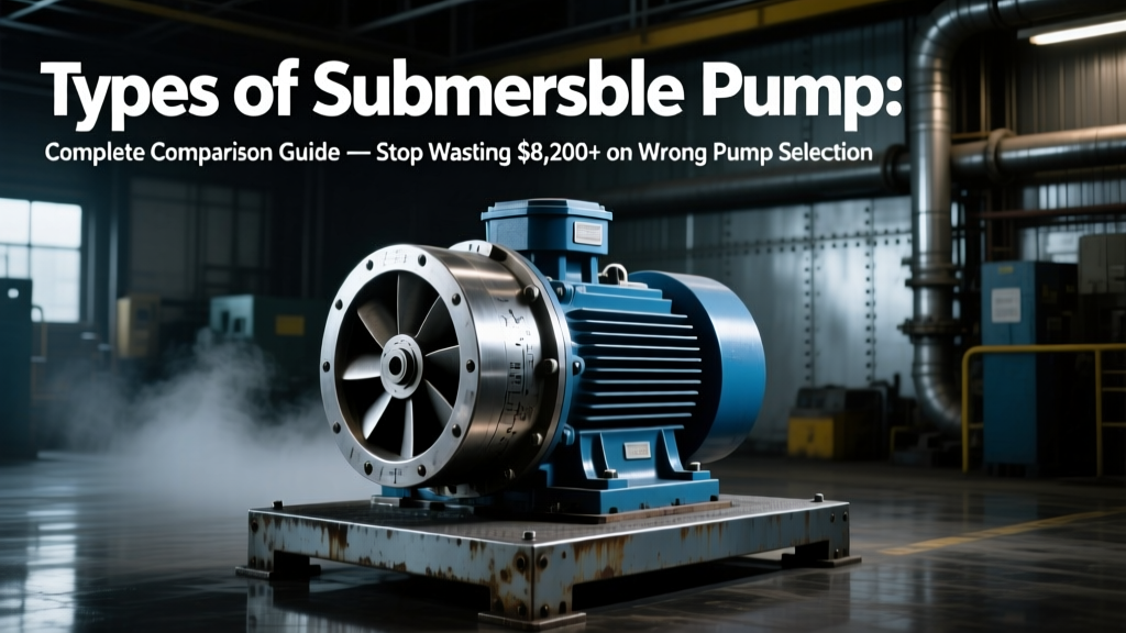 Submersible Pump Types: Data-Driven Selection Guide
