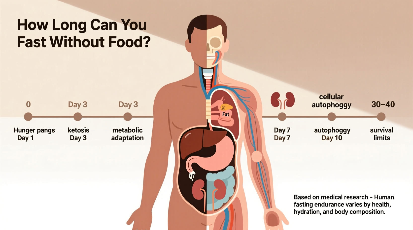 How Long Can You Safely Fast Without Food? Medical Facts