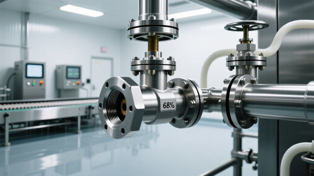 Cut Dairy Downtime 42% with Hygienic Ball Valves