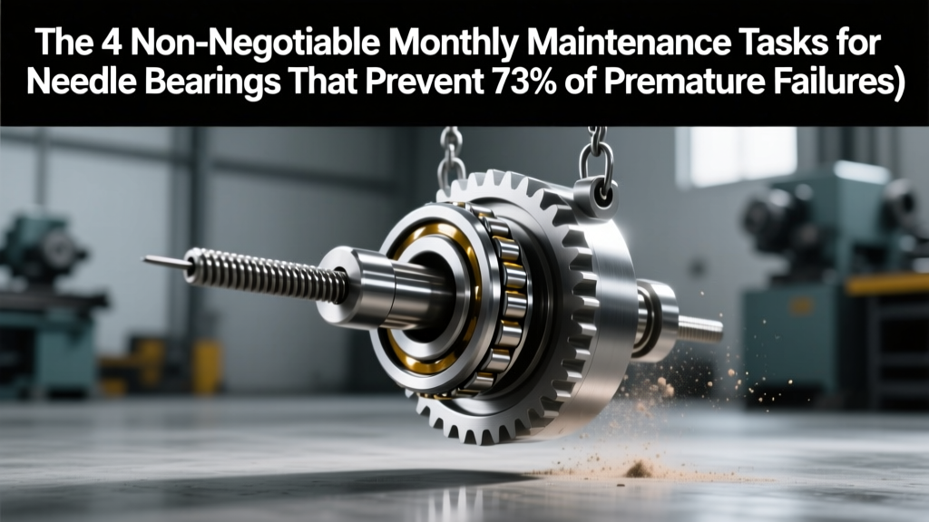 4 Monthly Needle Bearing Tasks to Prevent 73% of Failures