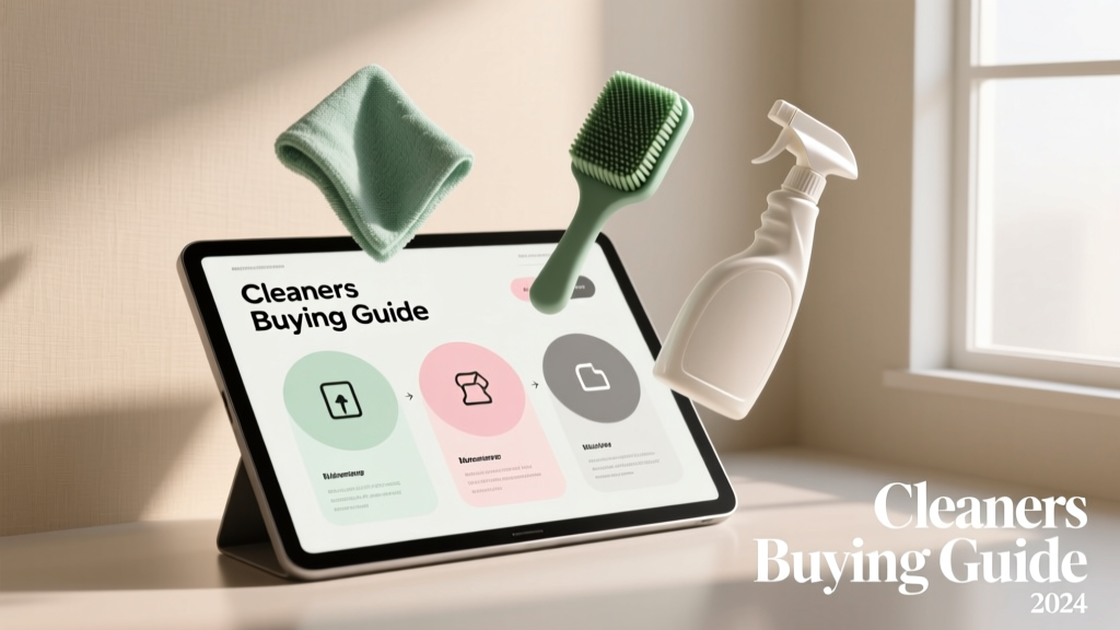 Cleaners Buying Guide: Science-Backed Selection for Homes, Offices, and Commercial Spaces