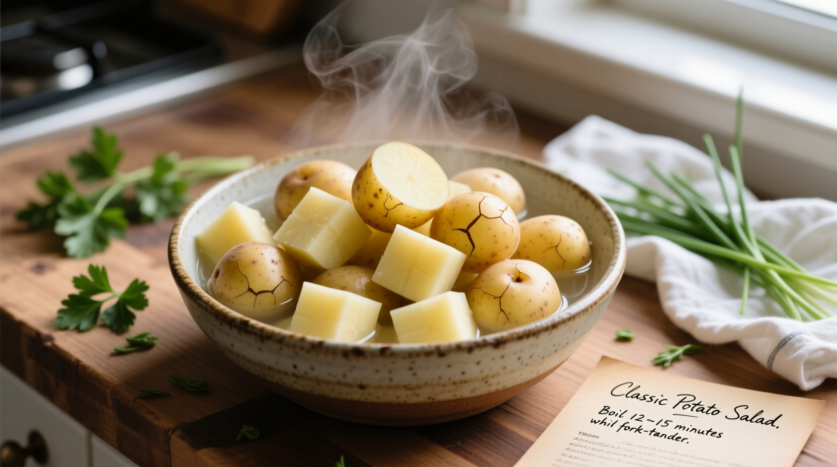 Perfect Potato Boiling Time for Potato Salad: 10-15 Minutes