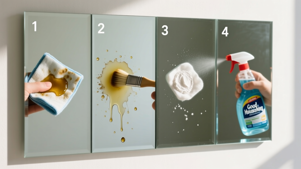 Tested & Proven: How to Get Oil Out of Mirror Fast
