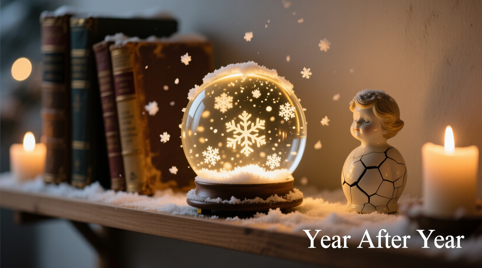 is a motorized snowfall globe worth displaying year after year