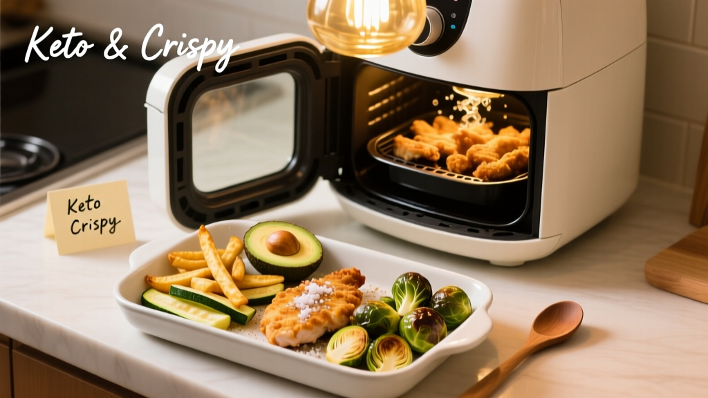 Keto Air Fryer Meal Prep: Crispy, Easy & Low-Oil