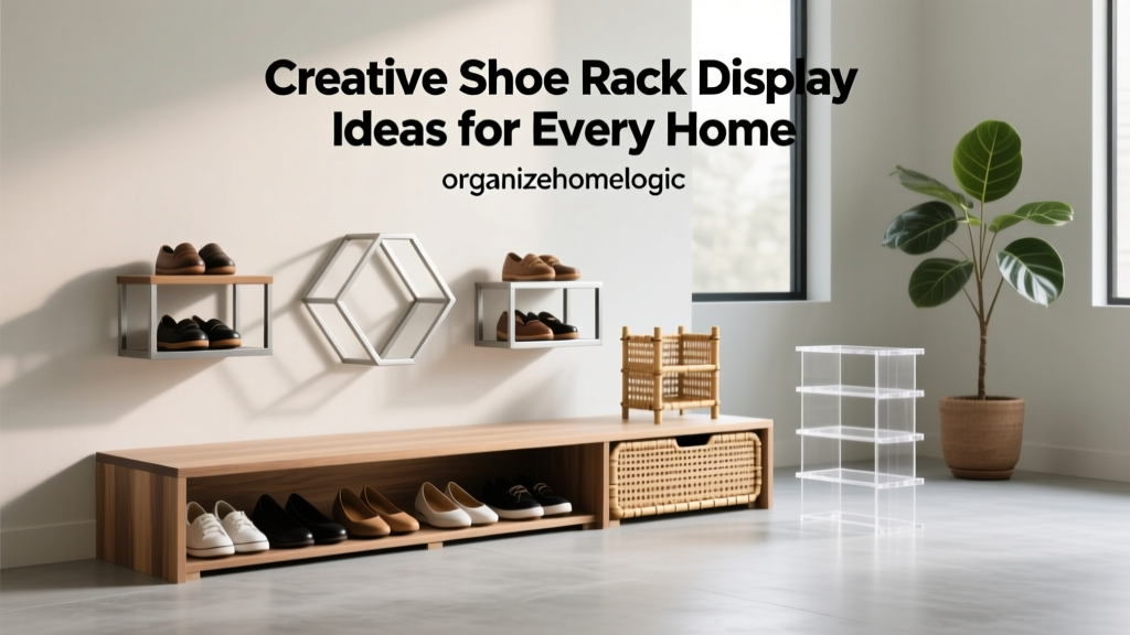 Creative Shoe Rack Display Ideas for Every Home