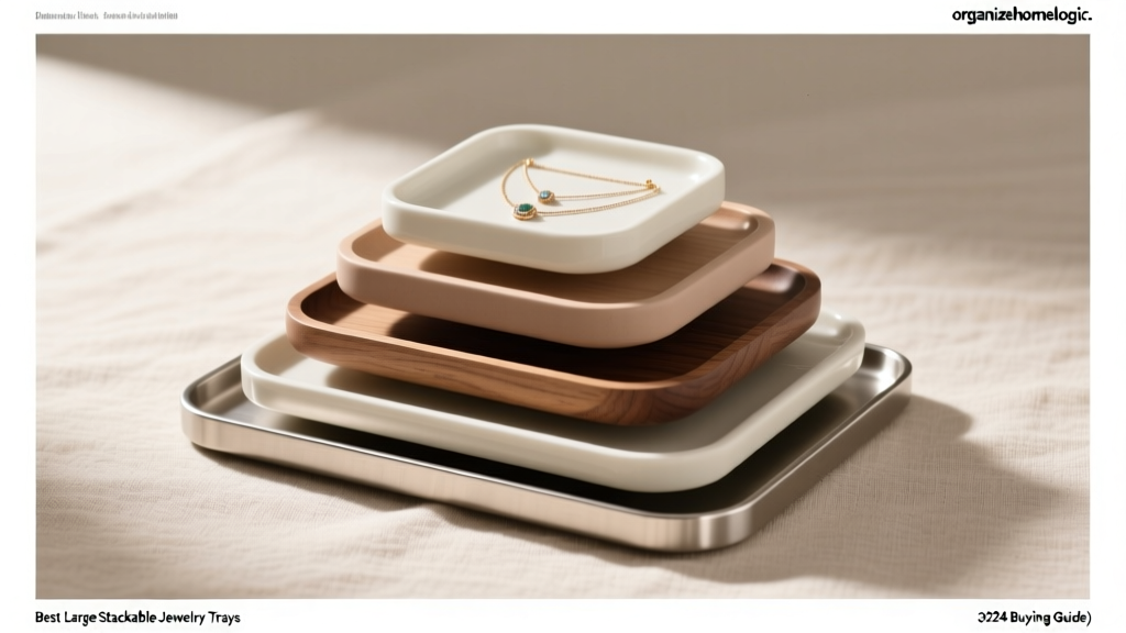 Best Large Stackable Jewelry Trays (2024 Buying Guide)
