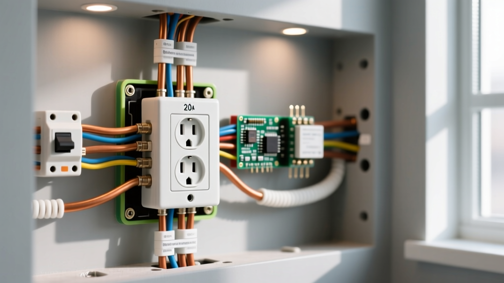 House Electric Wiring Diagram: 20A GFCI Downstream Protection