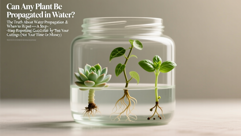 Water Propagation Guide: When to Repot (2026)