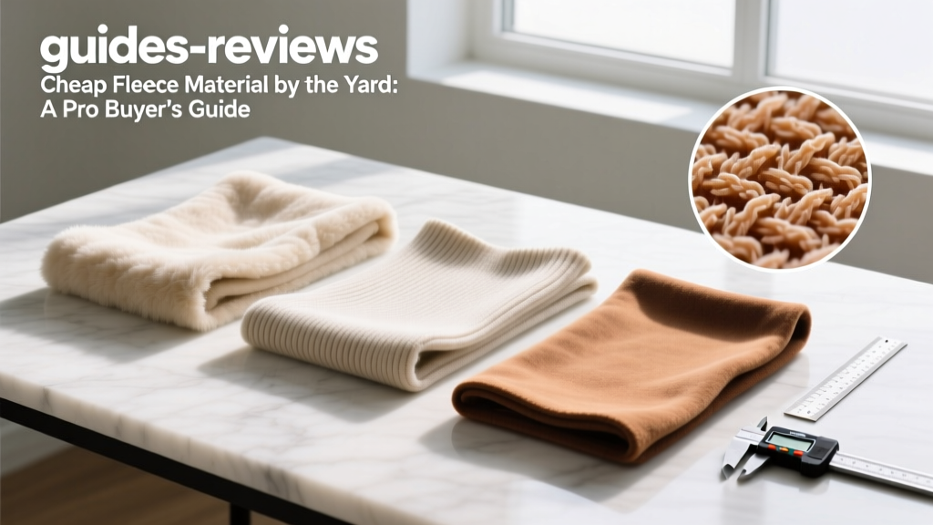 Cheap Fleece Material by the Yard: A Pro Buyer’s Guide