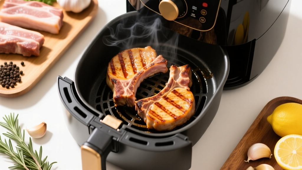 How to Cook Thick Pork Chops in an Air Fryer