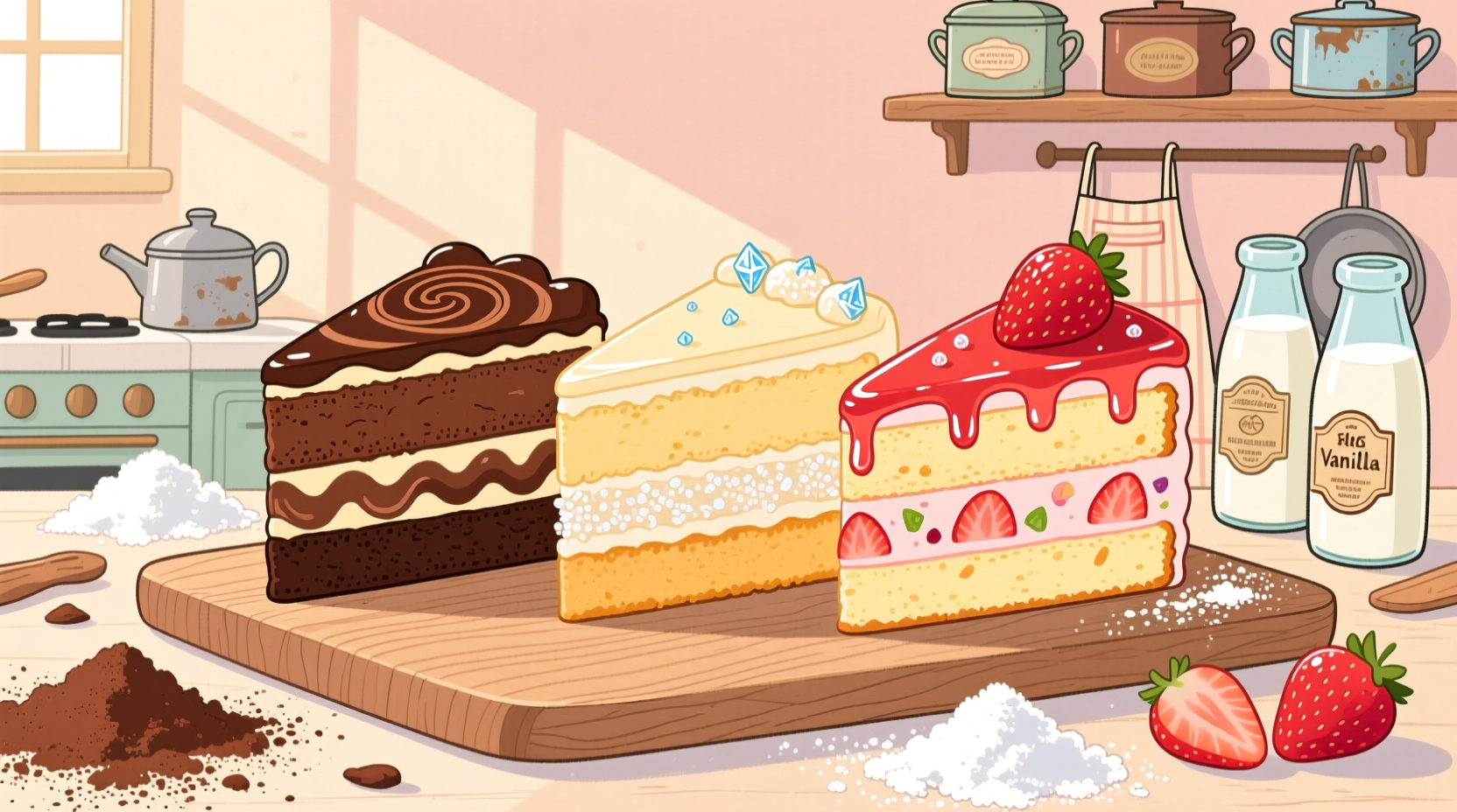 neapolitan cake mix and match recipes