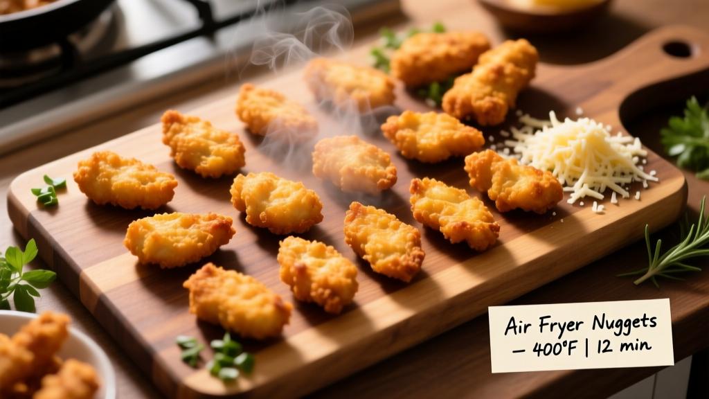 Air Fryer Nuggets: Perfect Temp & Time Guide