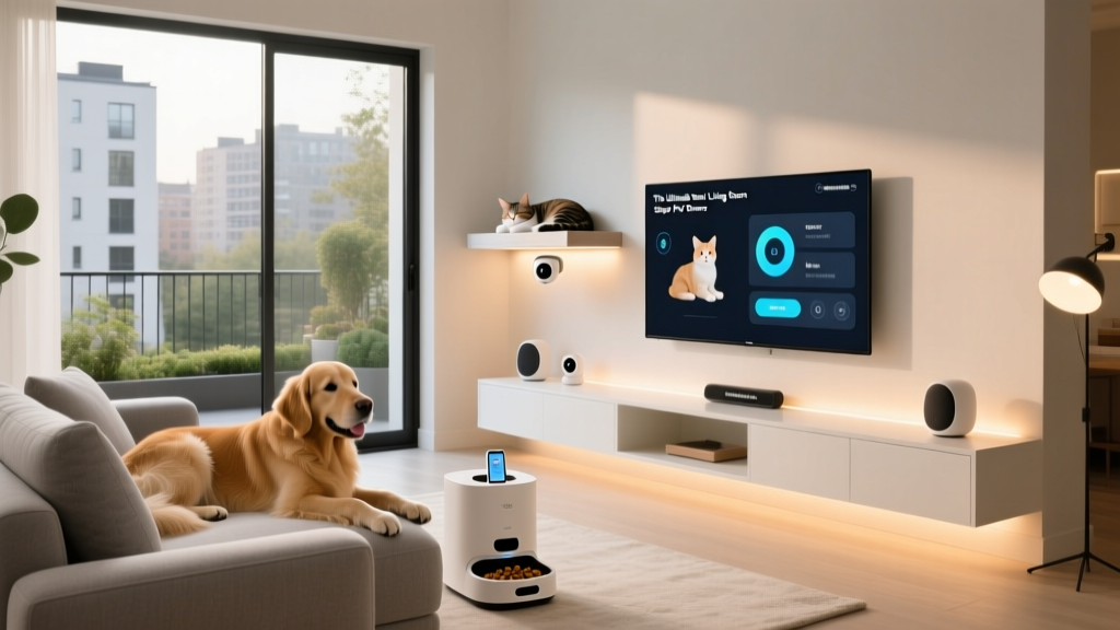 The Ultimate Smart Living Room Setup for Pet Owners