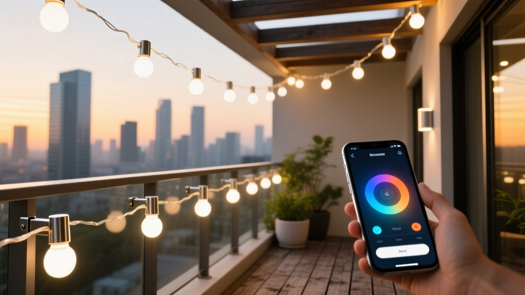 Weatherproof Smart Balcony Lighting for Apartments