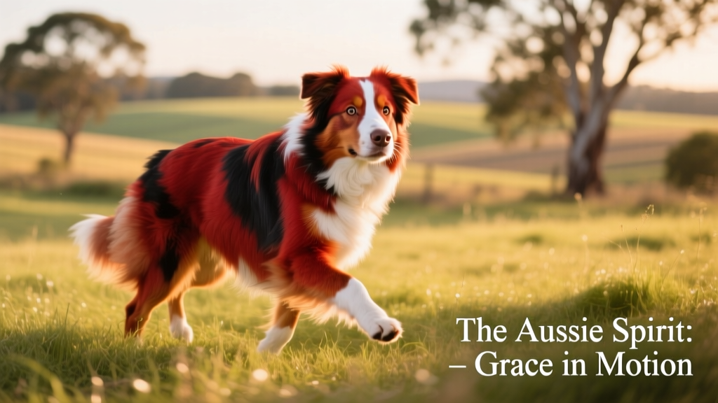 red tricolor australian shepherd