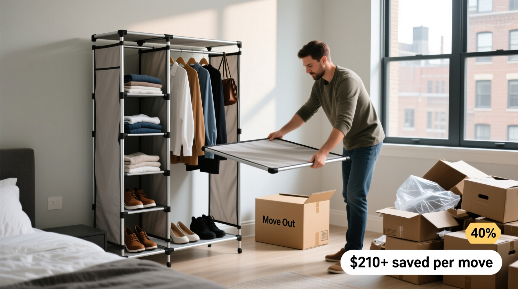are collapsible closet organizers worth it for renters