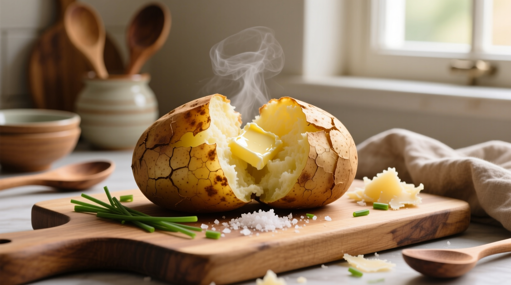 optimal method for cooking a perfect baked potato