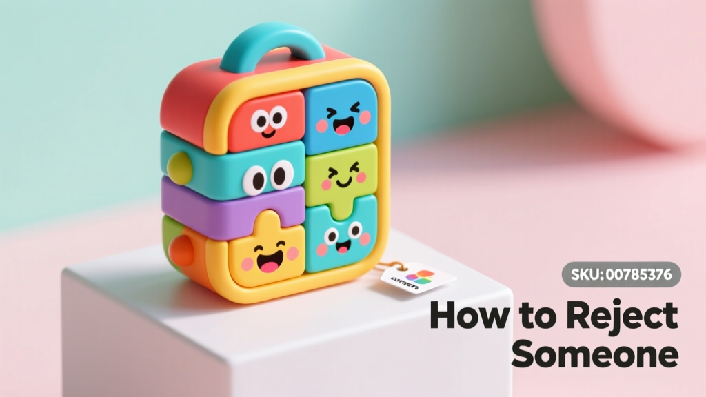How to Reject Someone Safely and Respectfully: A Child Safety and Toy Industry Perspective