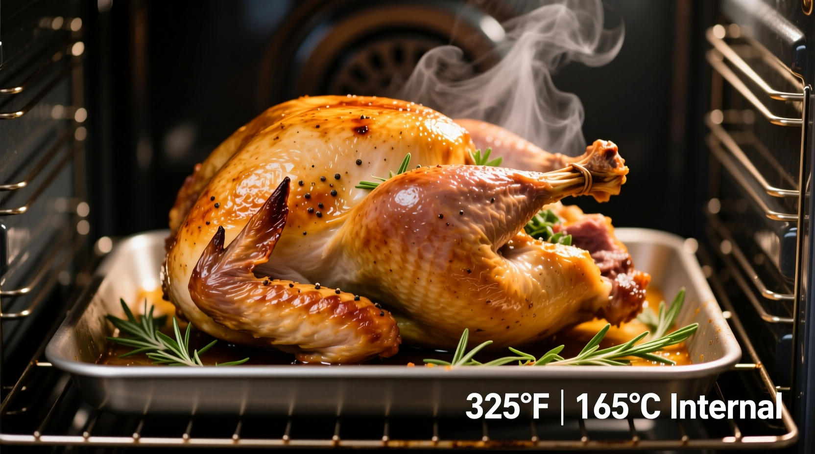 what temperature do you cook a turkey at