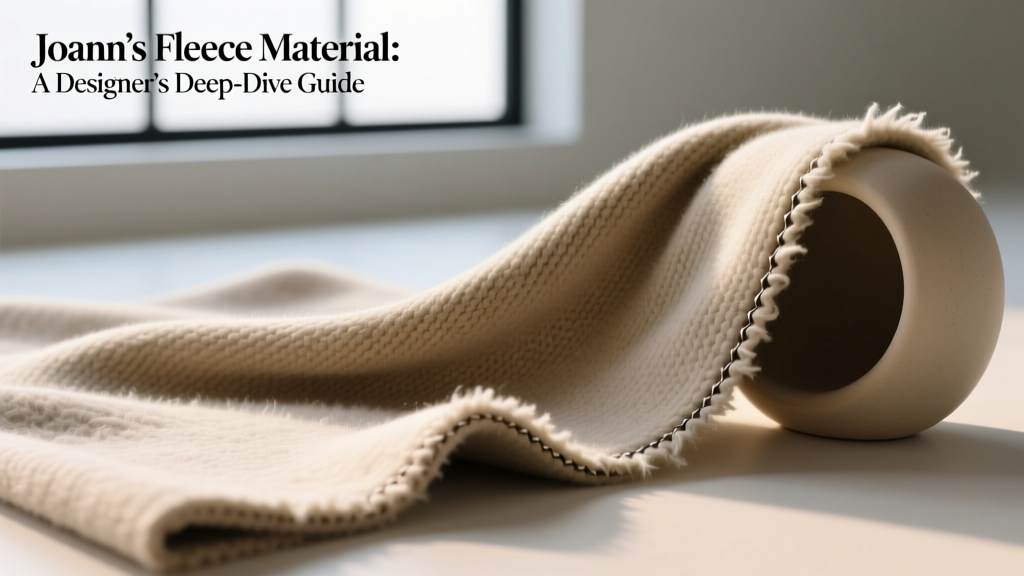Joann’s Fleece Material: A Designer’s Deep-Dive Guide