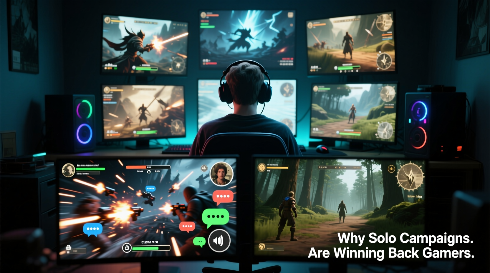 single player vs multiplayer games why more gamers are returning to solo campaigns