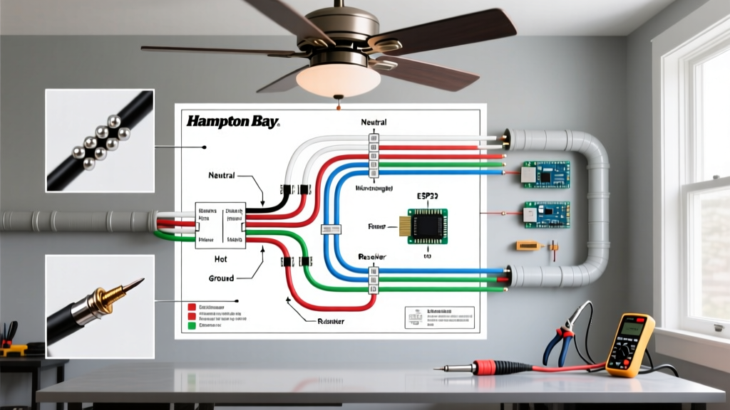 Hampton Bay Ceiling Fan Electrical Wiring Diagram Explained