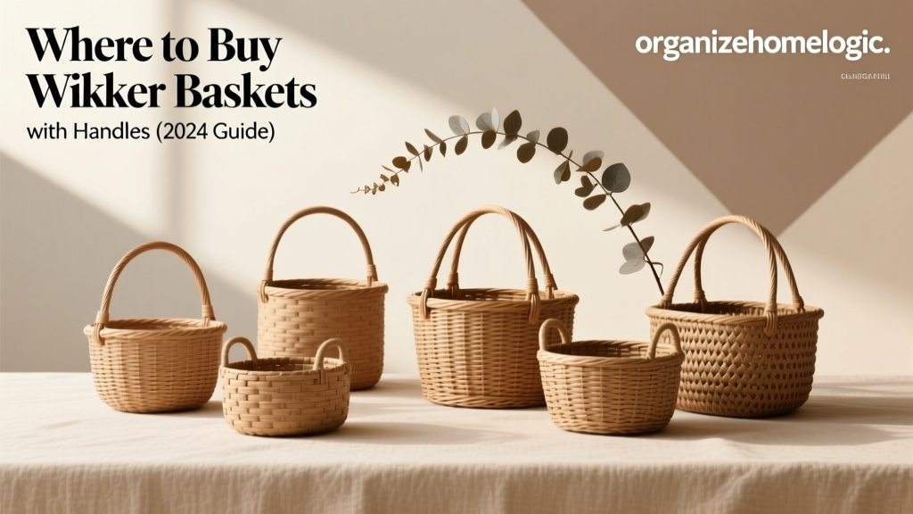 Where to Buy Wicker Baskets with Handles (2024)