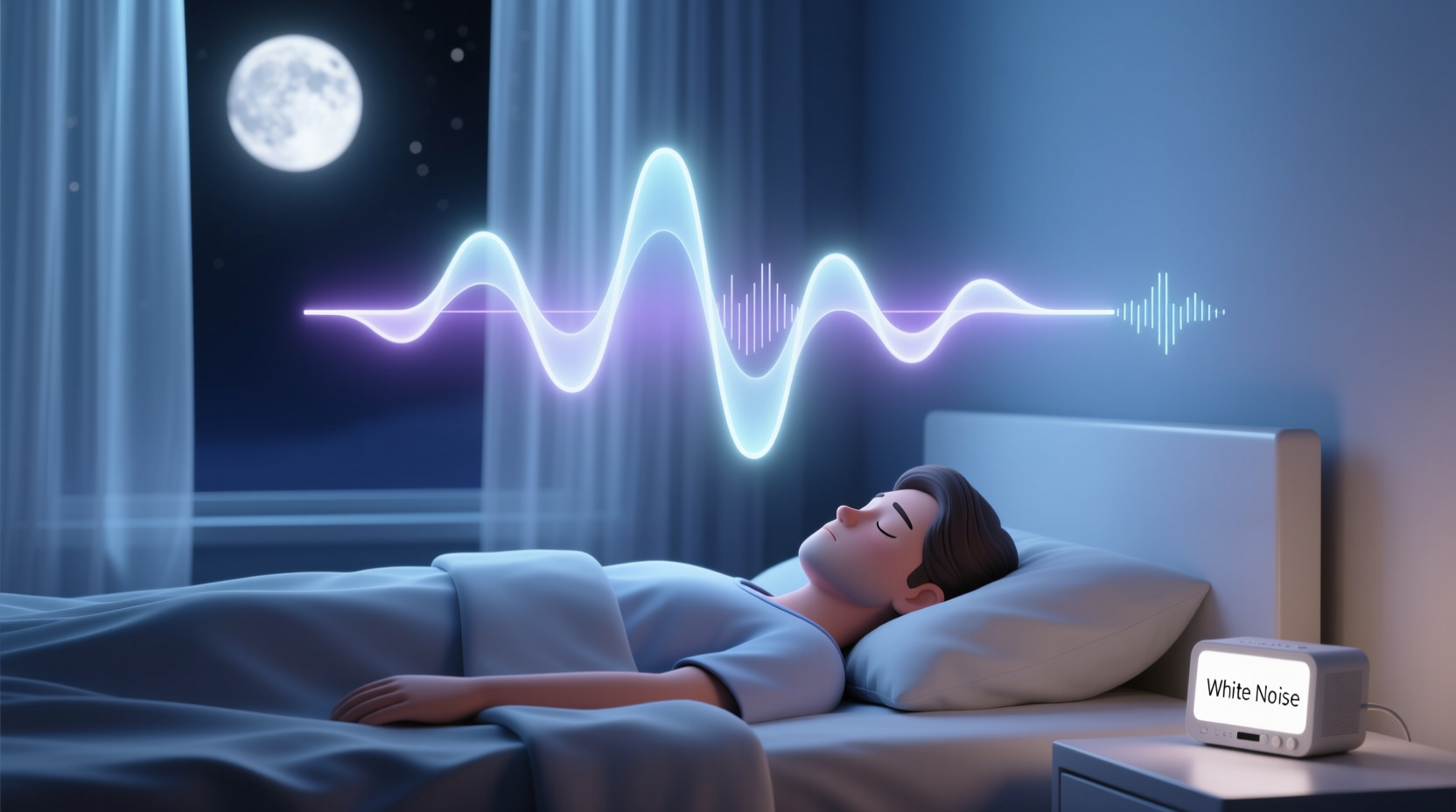 is sleeping with white noise better for deep sleep or can it disrupt rhythms