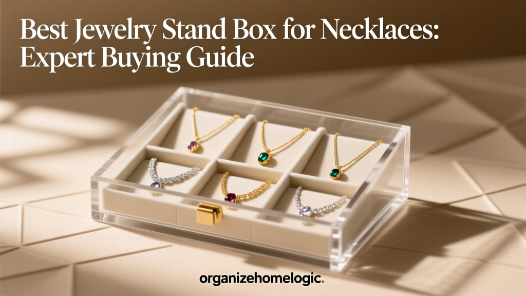 Best Jewelry Stand Box for Necklaces: Buying Guide