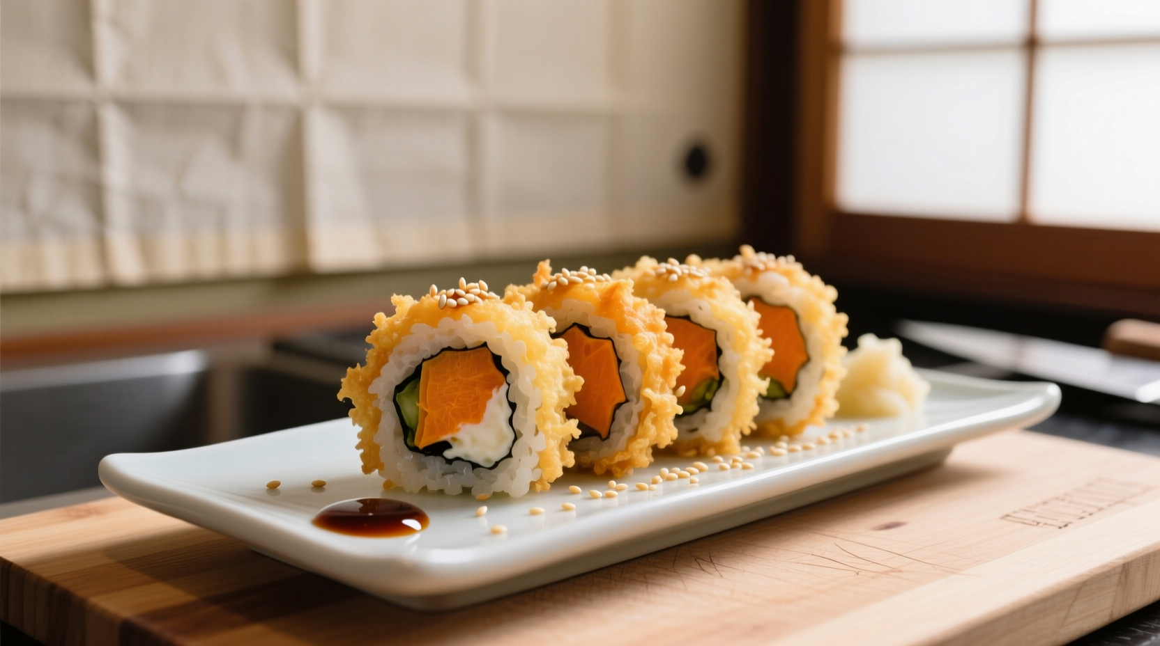 sweet potato tempura roll