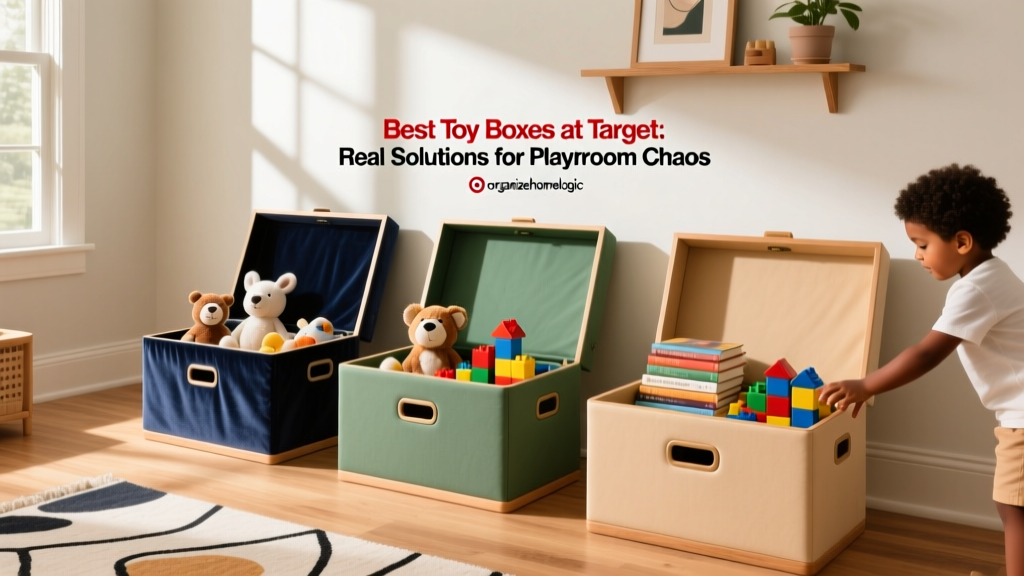 Best Toy Boxes at Target: Real Solutions for Playroom Chaos