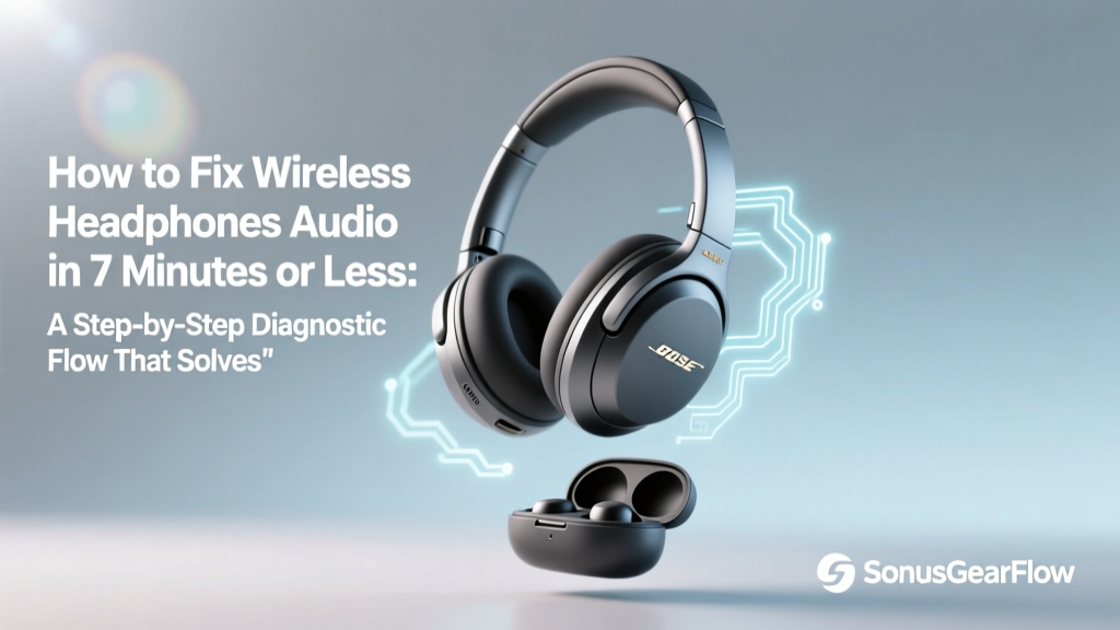 Wireless Headphones Audio Fix: 7-Minute Diagnostic (2026)