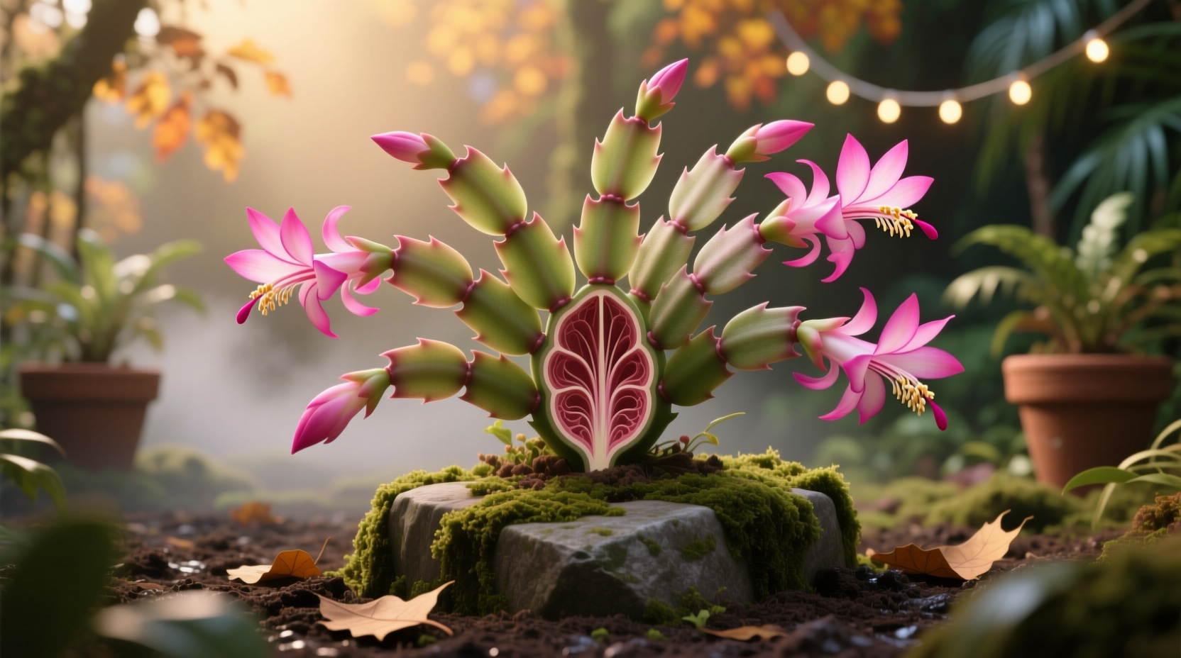 how to get christmas cactus to bloom