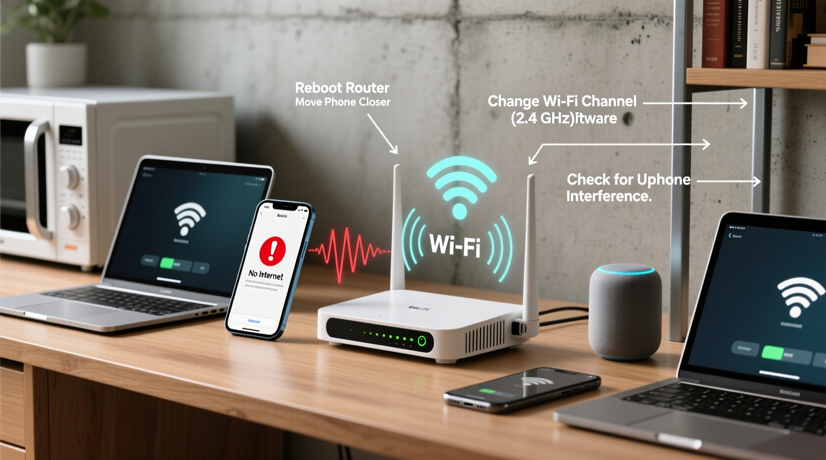 why does my wifi drop only on my phone common router fixes