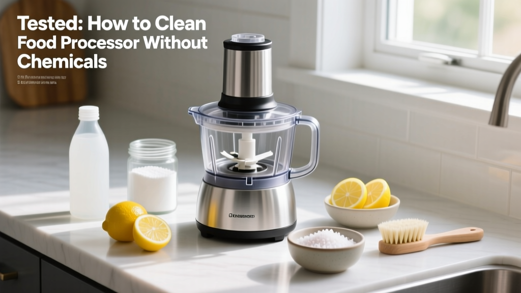 Tested: How to Clean Food Processor Without Chemicals