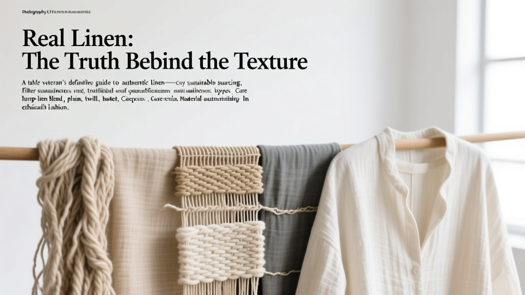 Real Linen: The Truth Behind the Texture