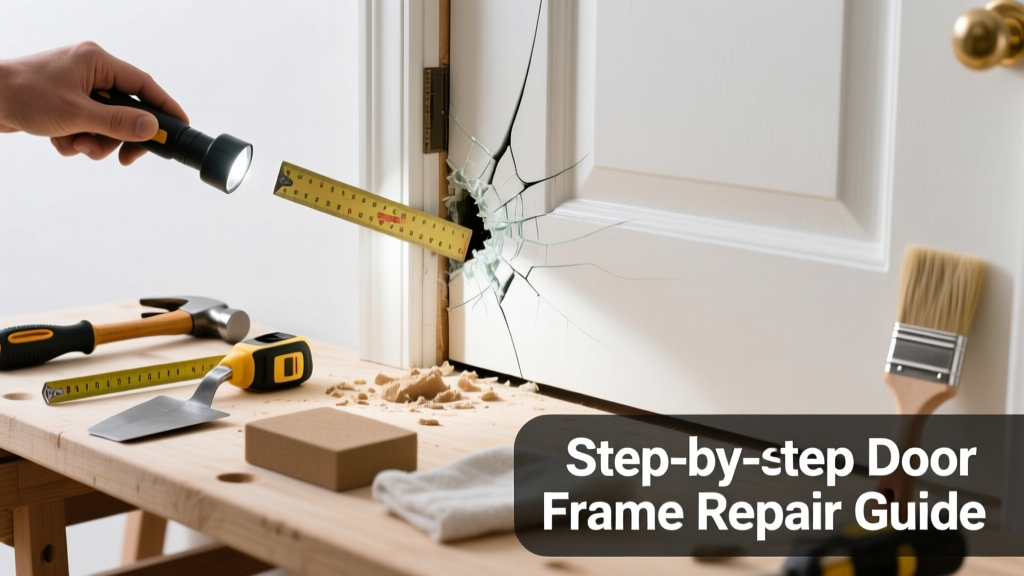 How to Fix a Cracked Door Frame: Step-by-Step Repair