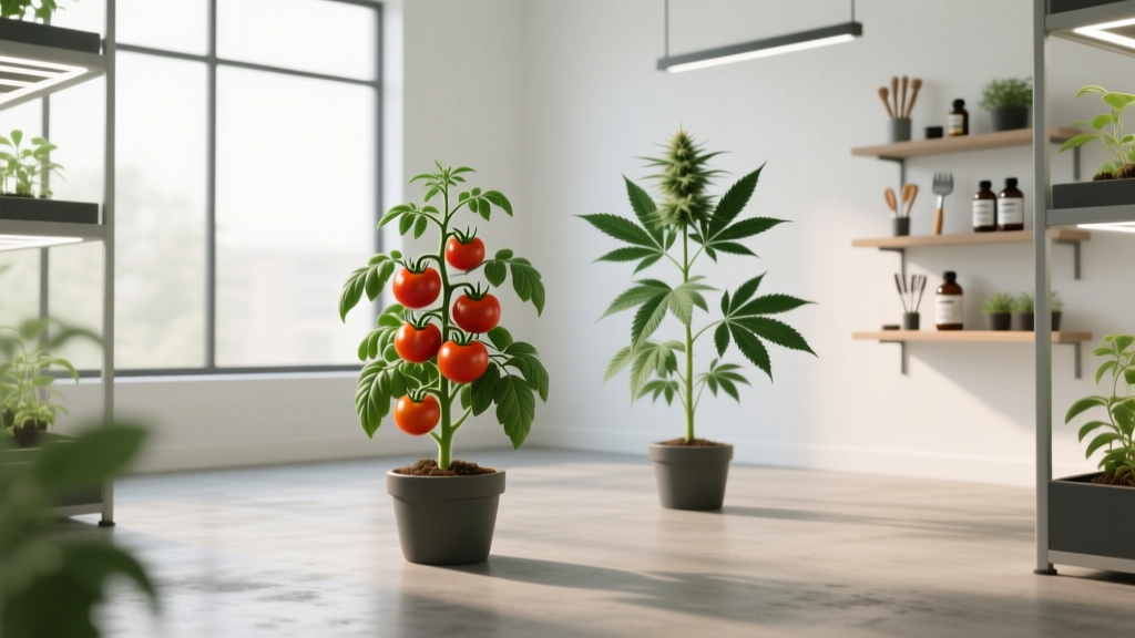 Can You Grow Tomatoes with Cannabis Indoors?