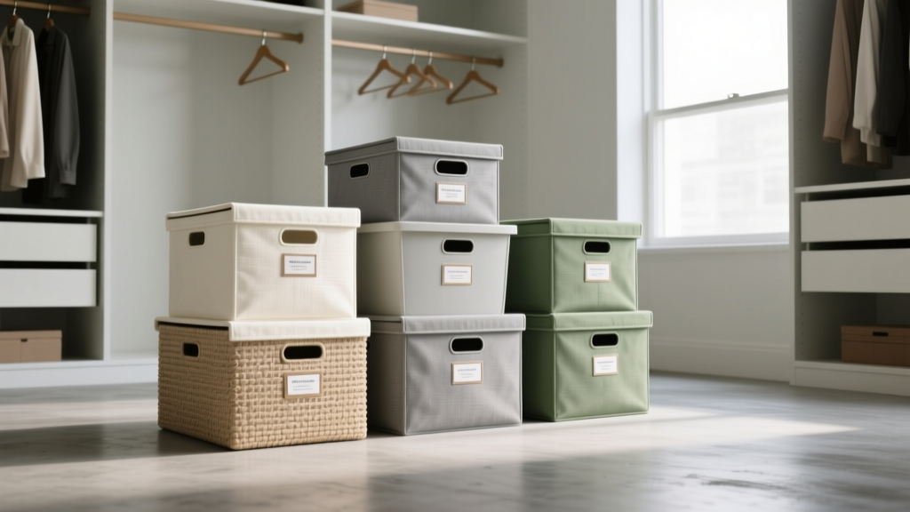 Best Clothes Storage Bins for Closet Organization