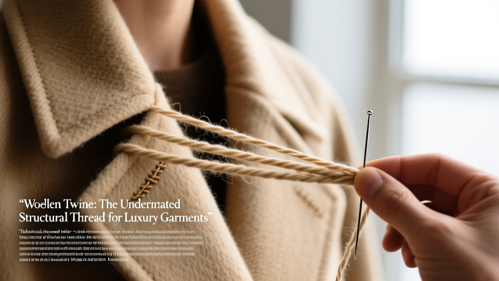 Woollen Twine: The Underrated Structural Thread for Luxury Garments