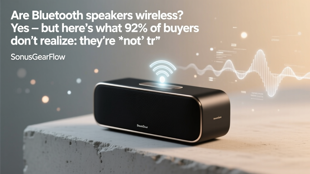 Bluetooth Speakers: Cord-Free Truths (2026)