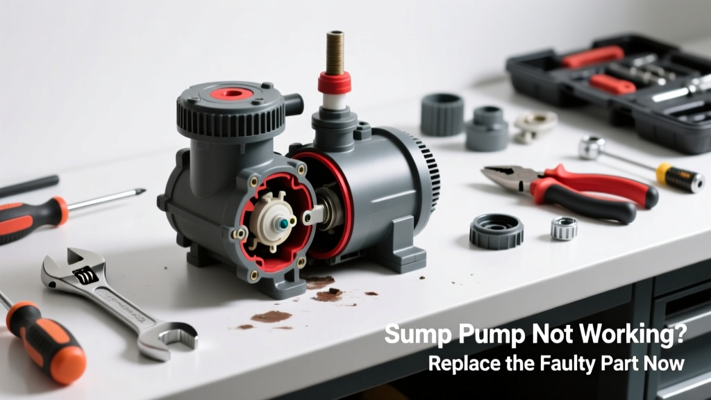 Sump Pump Not Working? Replace the Faulty Part Now