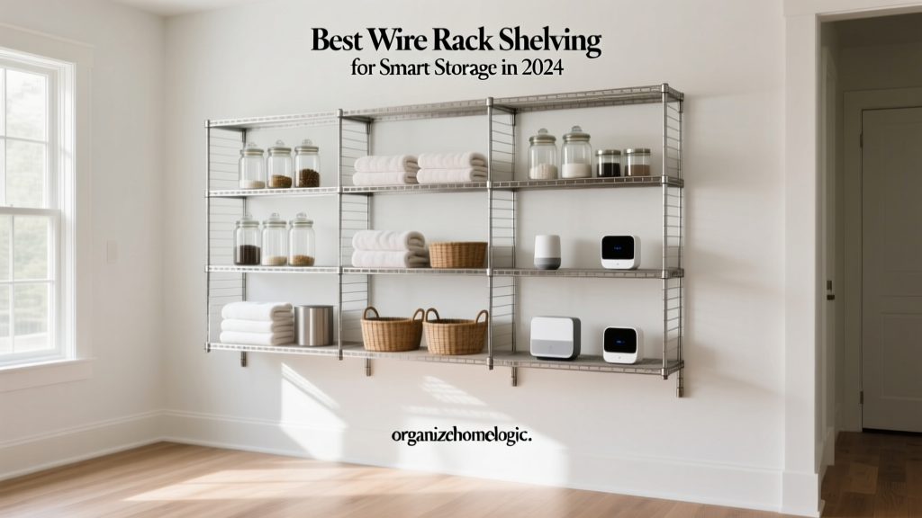 Best Wire Rack Shelving for Smart Home Storage 2024