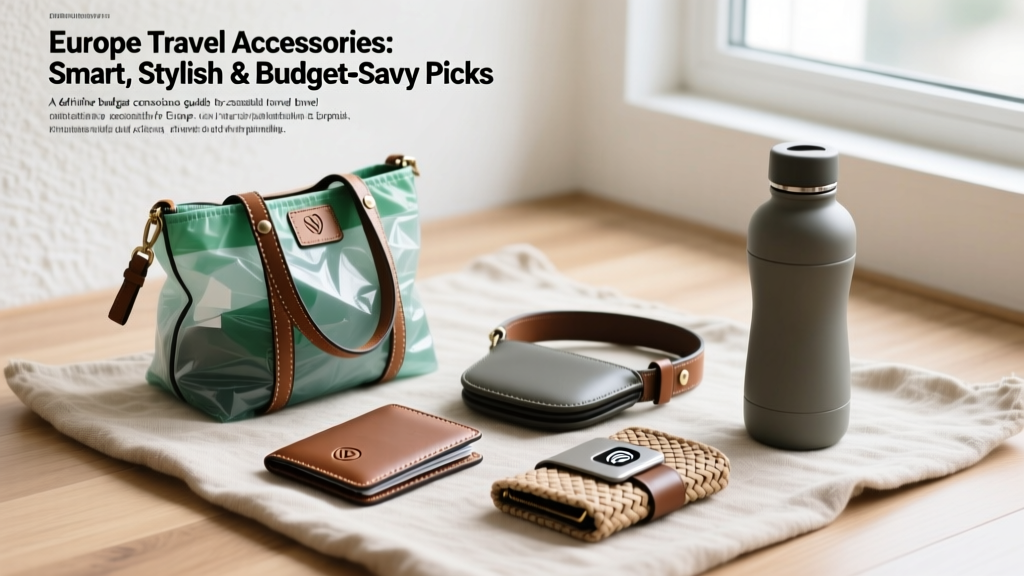 Europe Travel Accessories: Smart, Stylish & Budget-Savvy Picks