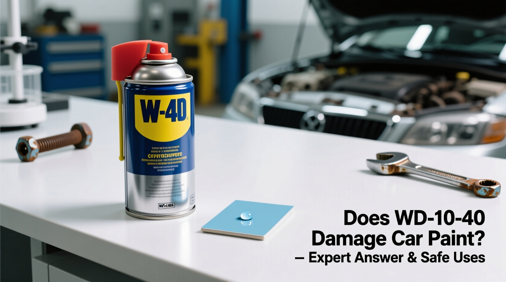 does wd40 damage car paint
