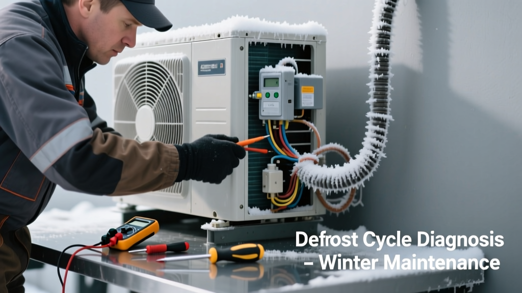 Fixing a Heat Pump Defrost Cycle Stuck in Winter